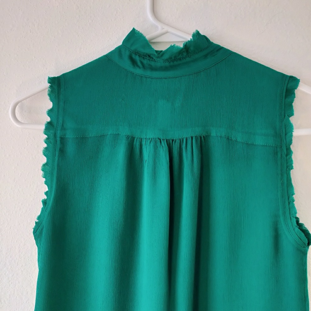 J. Crew Silk Ruffle Blouse - Picture 5 of 8